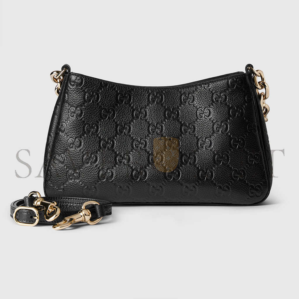 GUCCI GG EMBLEM SMALL SHOULDER BAG 815263 (29*17*10cm) GUCCI GG EMBLEM SMALL SHOULDER BAG 815263 (29*17*10cm)